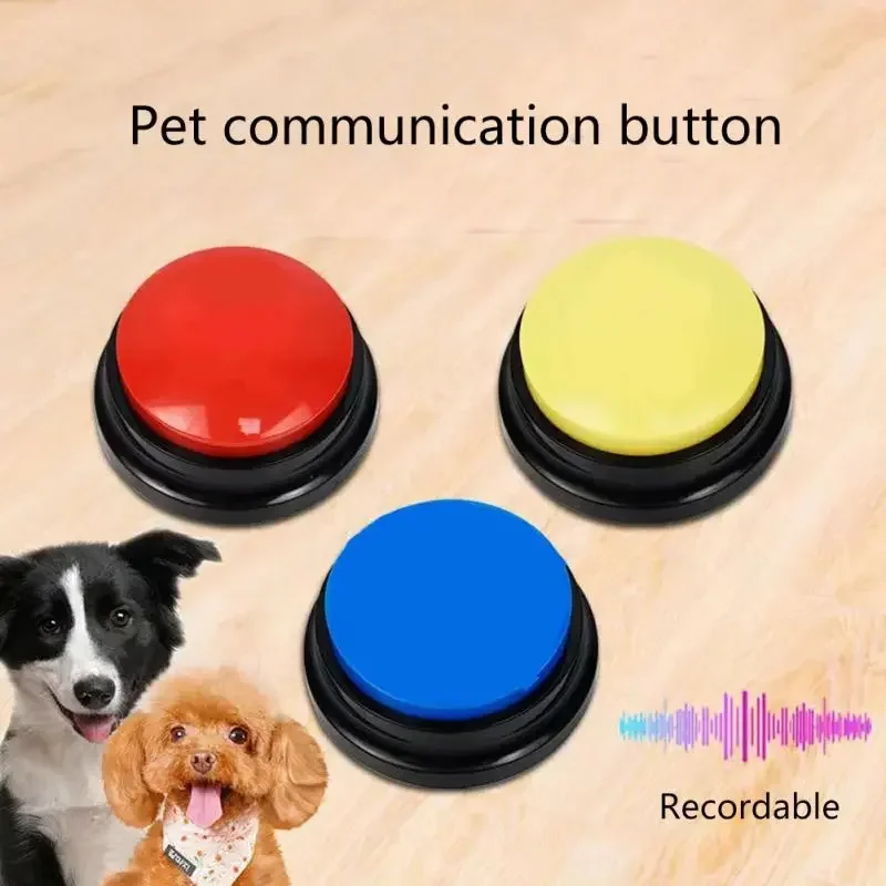 Interactive Cat Toy - Caja de sonido para mascotas, botón