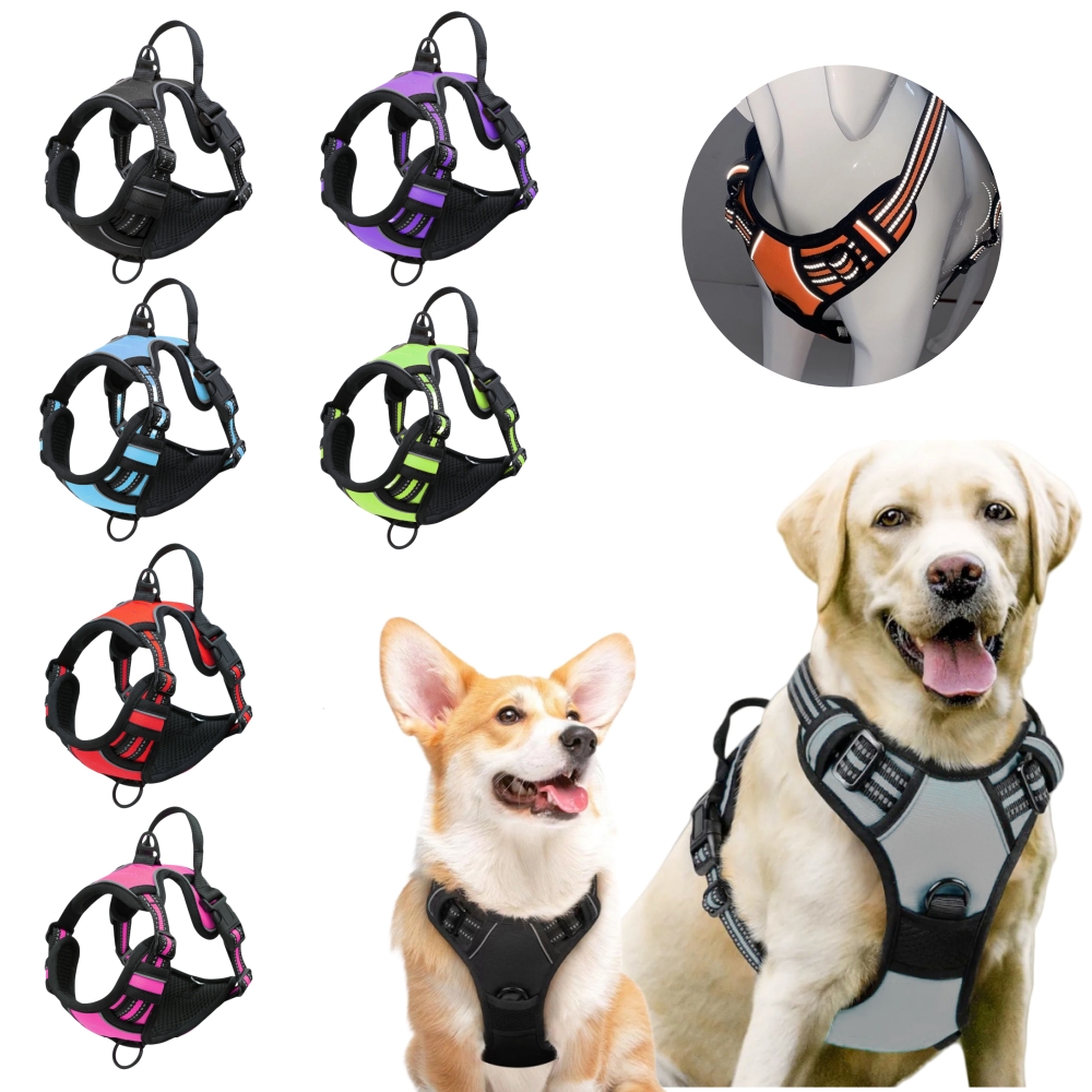 No Pull Dog Harness - Arnés Antitirones para Perros Grandes, Arnés