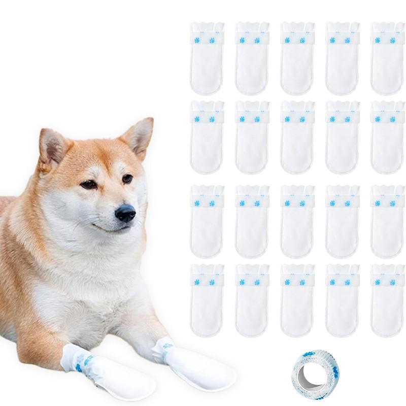 【NUEVAS】Cubiertas desechables  - Dog Booties Paw Protector reseña y precio