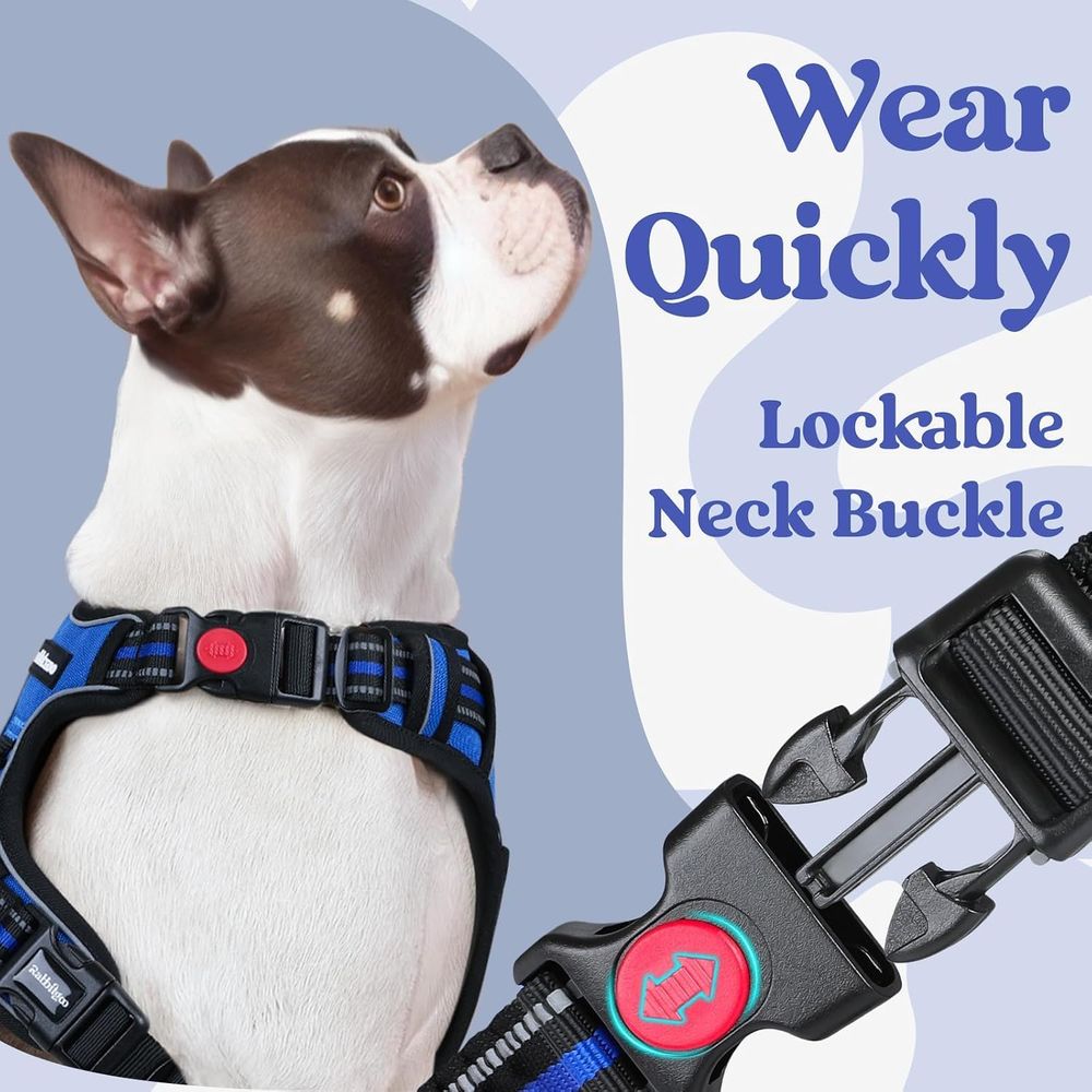 Arnés para Perros Medianos, Fá - No Pull Dog Harness reseña y precio