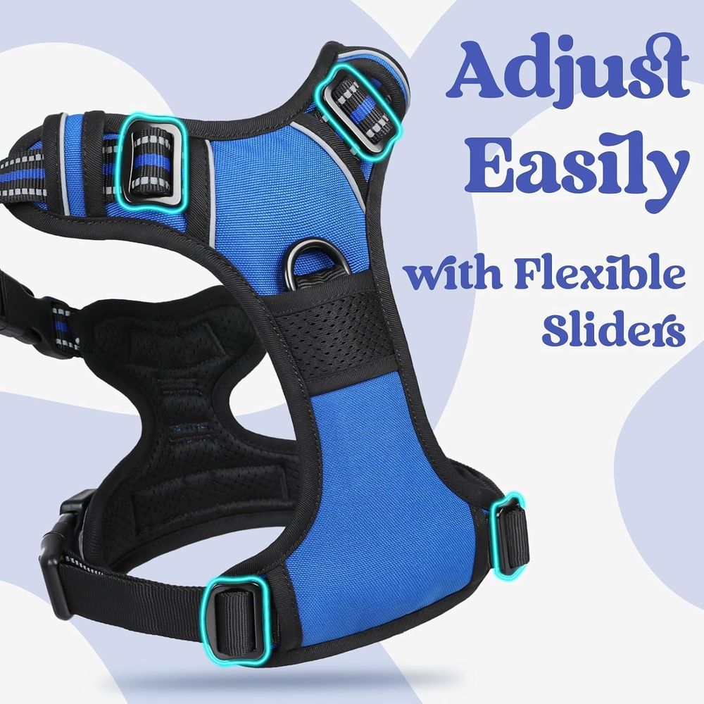Arnés para Perros Medianos, Fá - No Pull Dog Harness reseña y precio