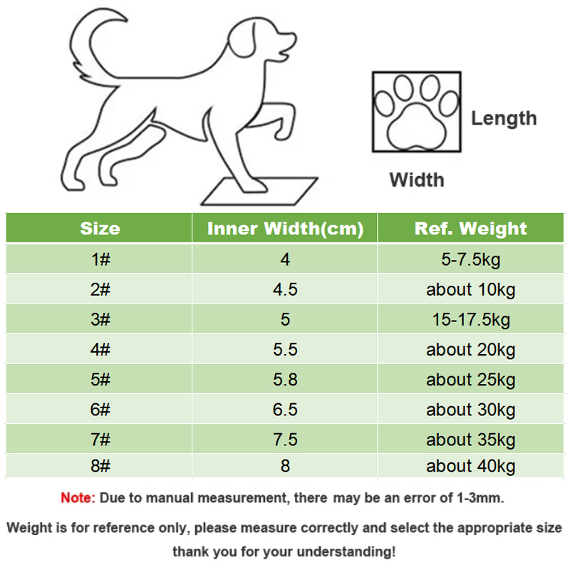Zapatos impermeables para perr - Dog Booties Paw Protector reseña y precio