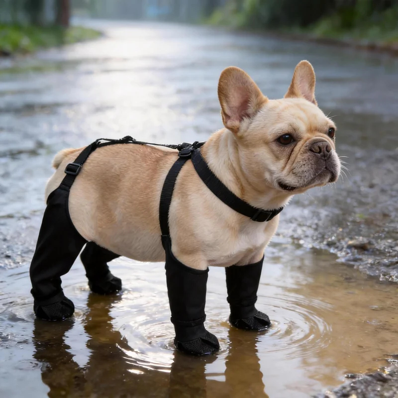 Botas Impermeables para Perros - Dog Booties Paw Protector reseña y precio