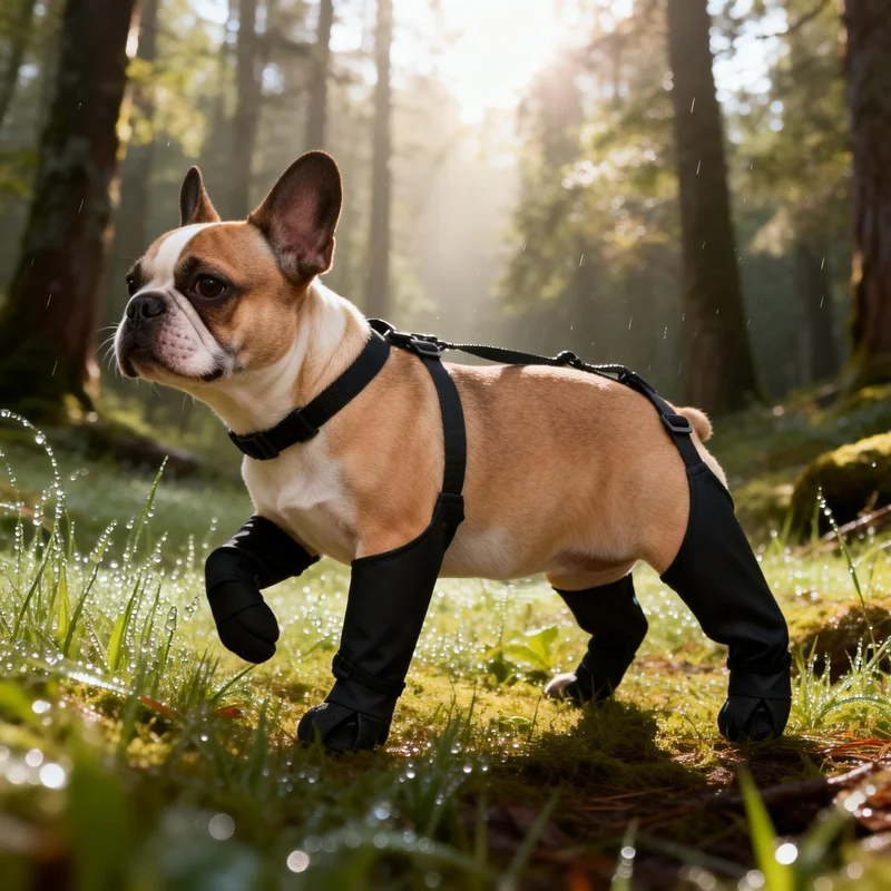 Botas Impermeables para Perros - Dog Booties Paw Protector reseña y precio