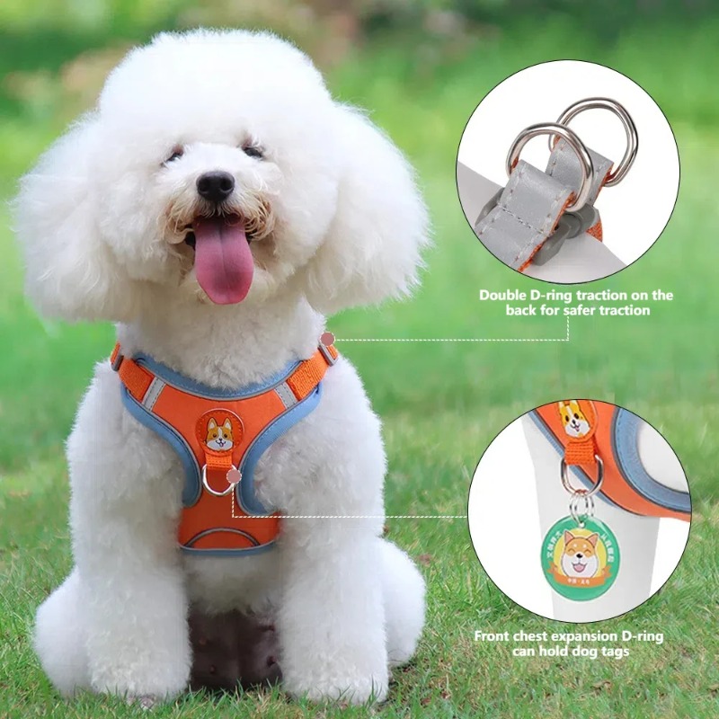 Arnés y Correa para Perros, Aj - No Pull Dog Harness reseña y precio