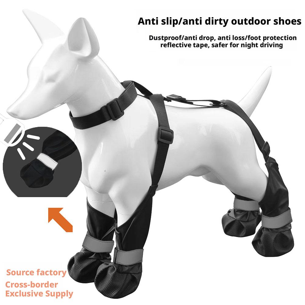 Botas con tirantes para perros - Dog Booties Paw Protector reseña y precio