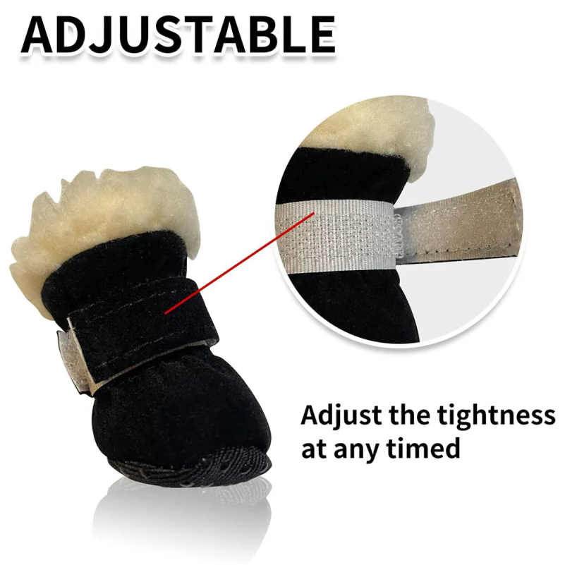 Botas de Nieve Cálidas para Pe - Dog Booties Paw Protector reseña y precio