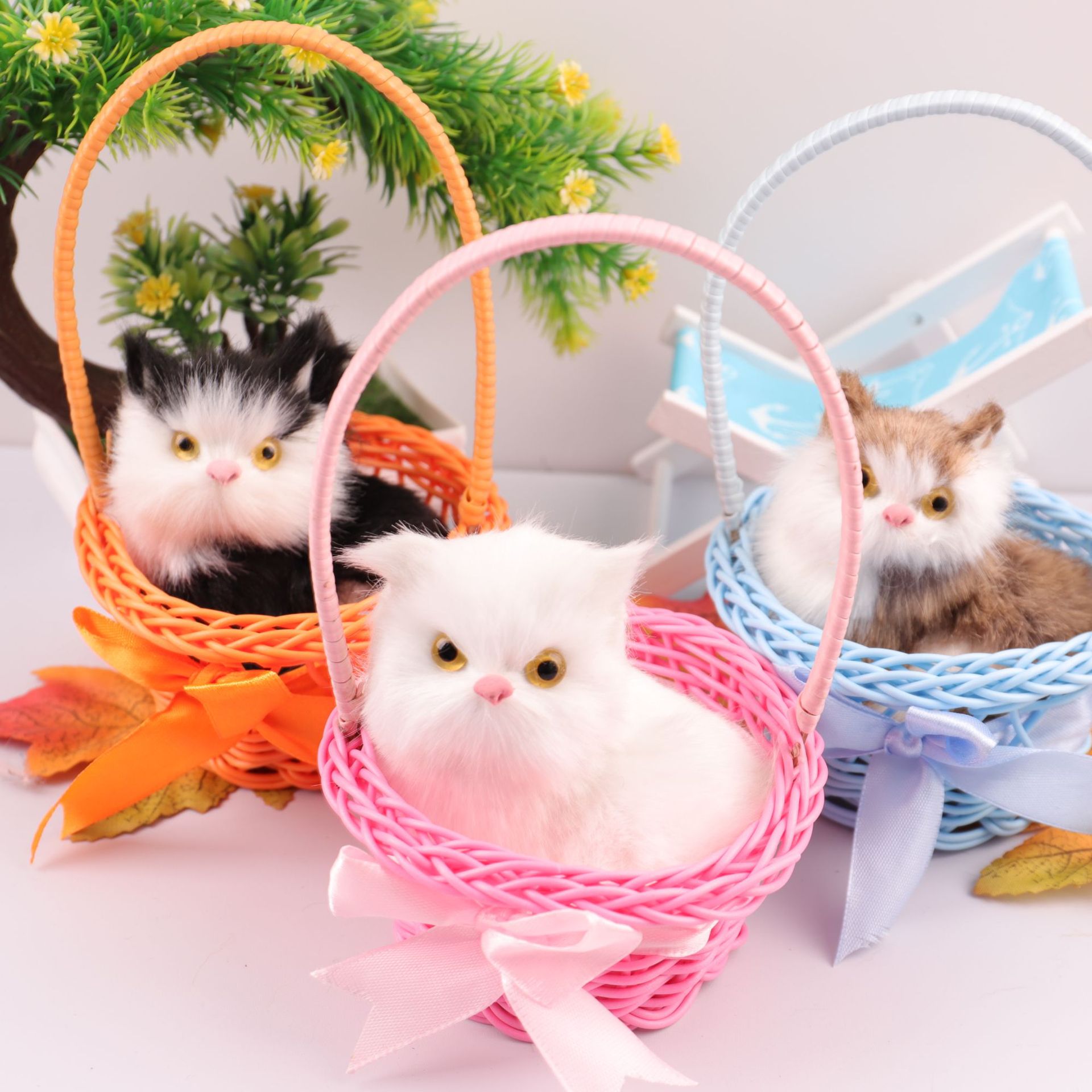Cesta de mano de simulación pa - Interactive Cat Toy reseña y precio