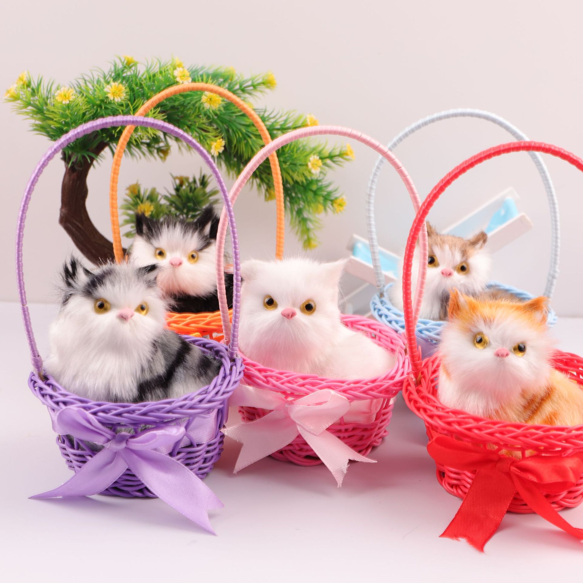 Cesta de mano de simulación pa - Interactive Cat Toy reseña y precio
